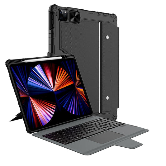 12.9 Inch Ipad Pro Bumper Keyboard Case For 2020 And 2021 Models