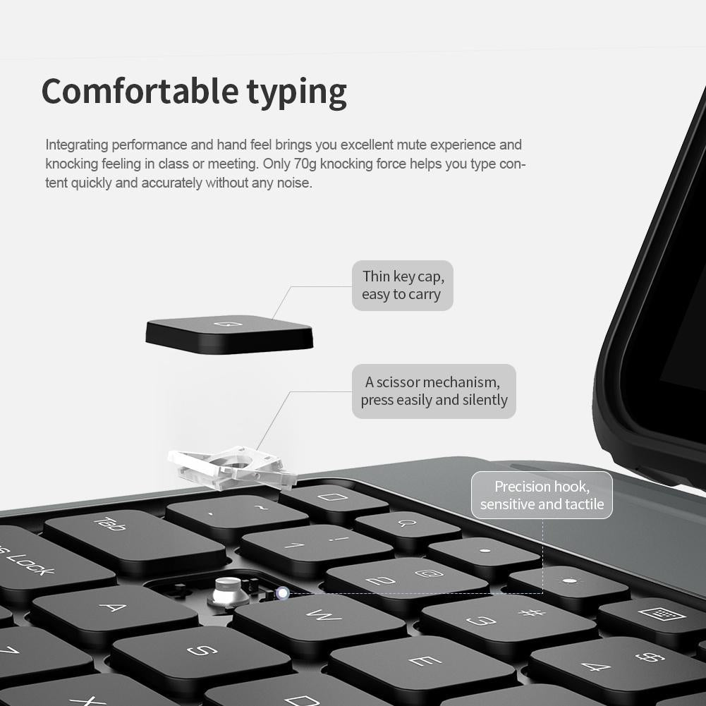 12.9 Inch Ipad Pro Bumper Keyboard Case For 2020 And 2021 Models
