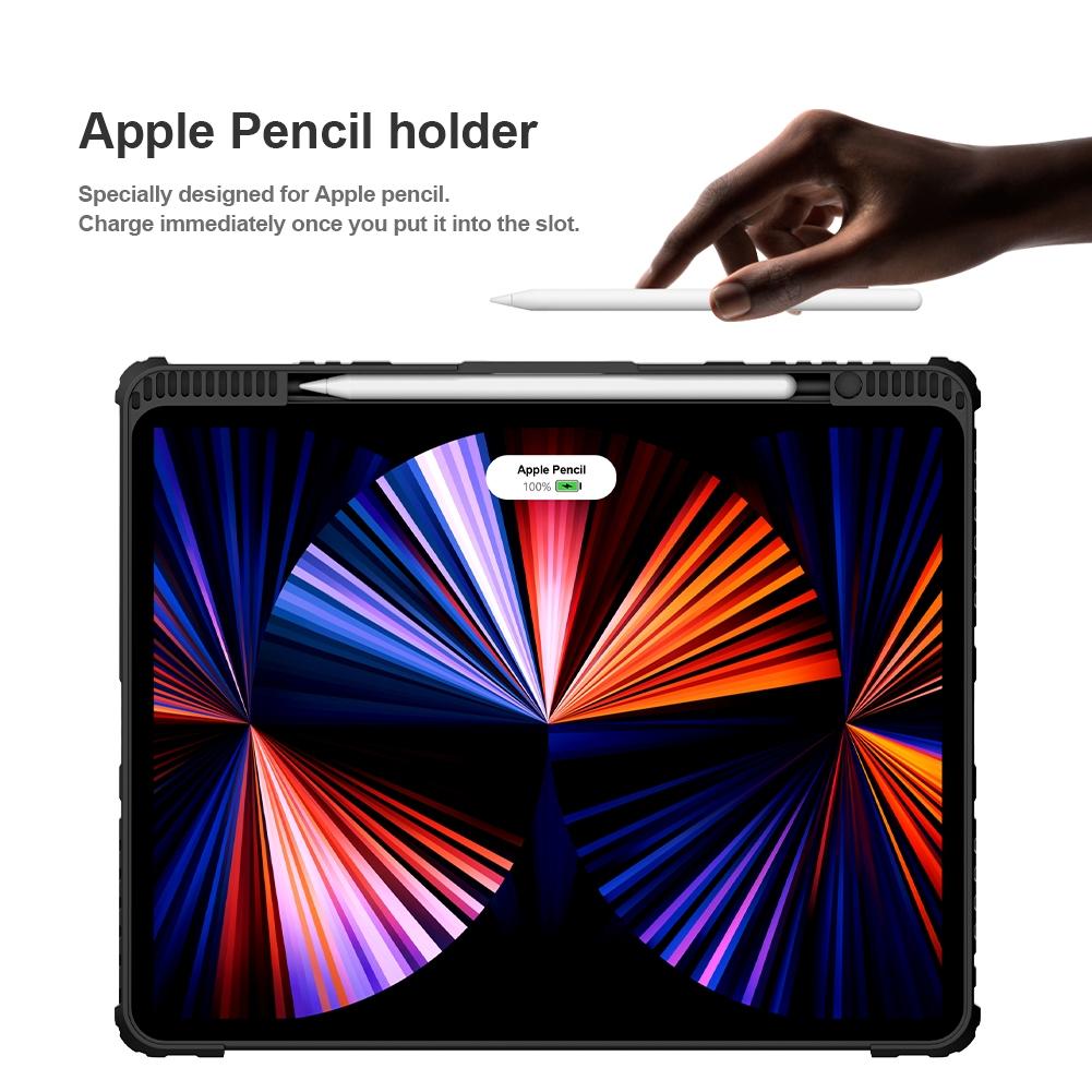 12.9 Inch Ipad Pro Bumper Keyboard Case For 2020 And 2021 Models