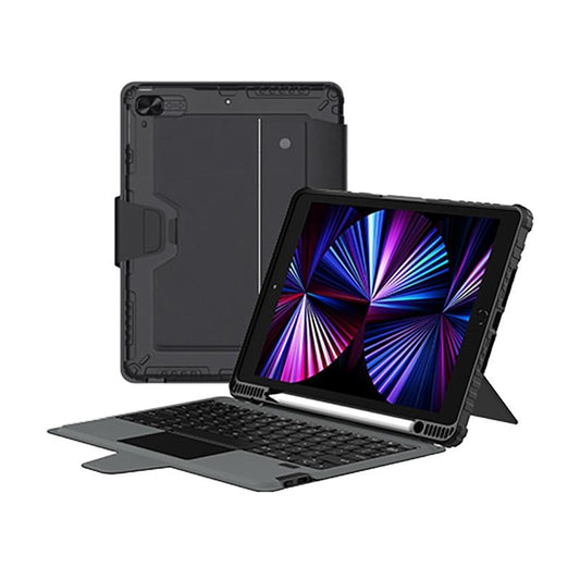6 Row Keyboard Case For Ipad 10.2 2019 2020 2021 With Bumper Combo