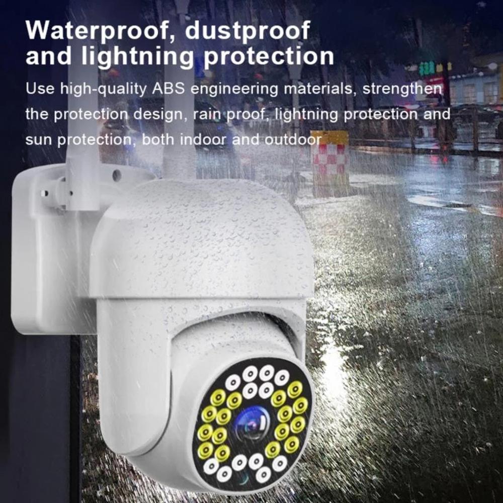 Smart Ptz Camera With 1080P Resolution And Two Way Voice Intercom Security Solution