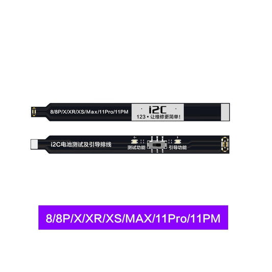 Flexible I2c Battery Boot Strap Cable For Iphone Models Including 8 And 11 Pro Max