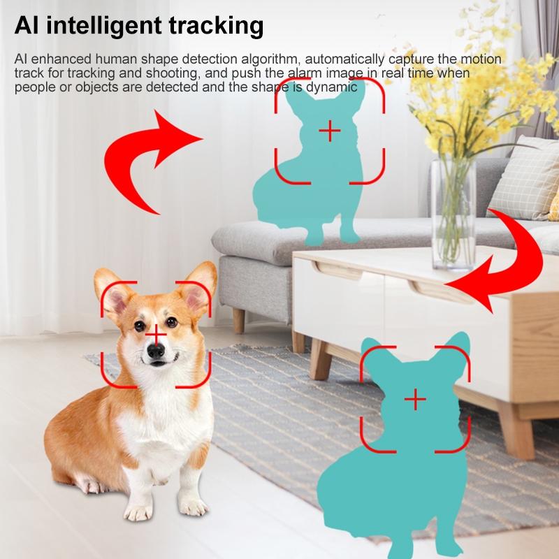 Wireless Indoor High Definition Pan Tilt Zoom Camera Three Megapixels