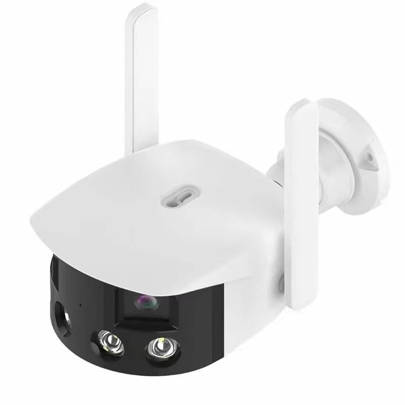 Smart Humanoid Recognition Wireless Alarm Camera With Dual Lens And 180 Degree View