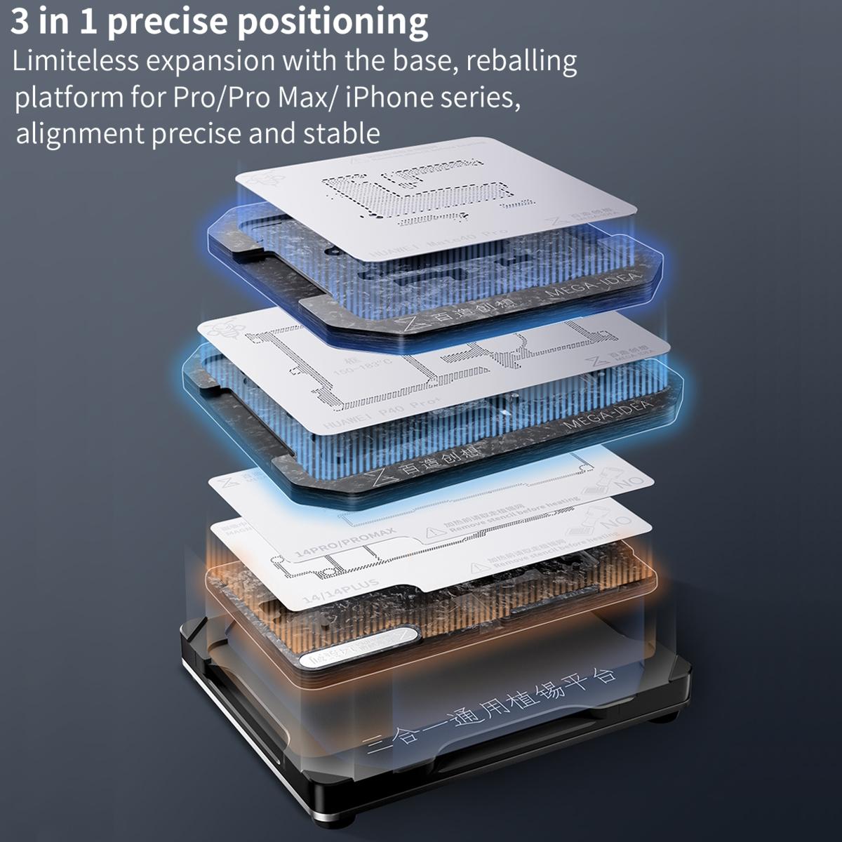 Qianli Mega Idea Bga Reballing Platform For Huawei Mate 30 Pro 5G Multi Functional