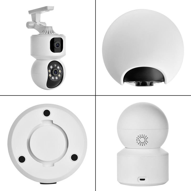 Wireless Smart Ptz Camera 2Mp Dual Lens