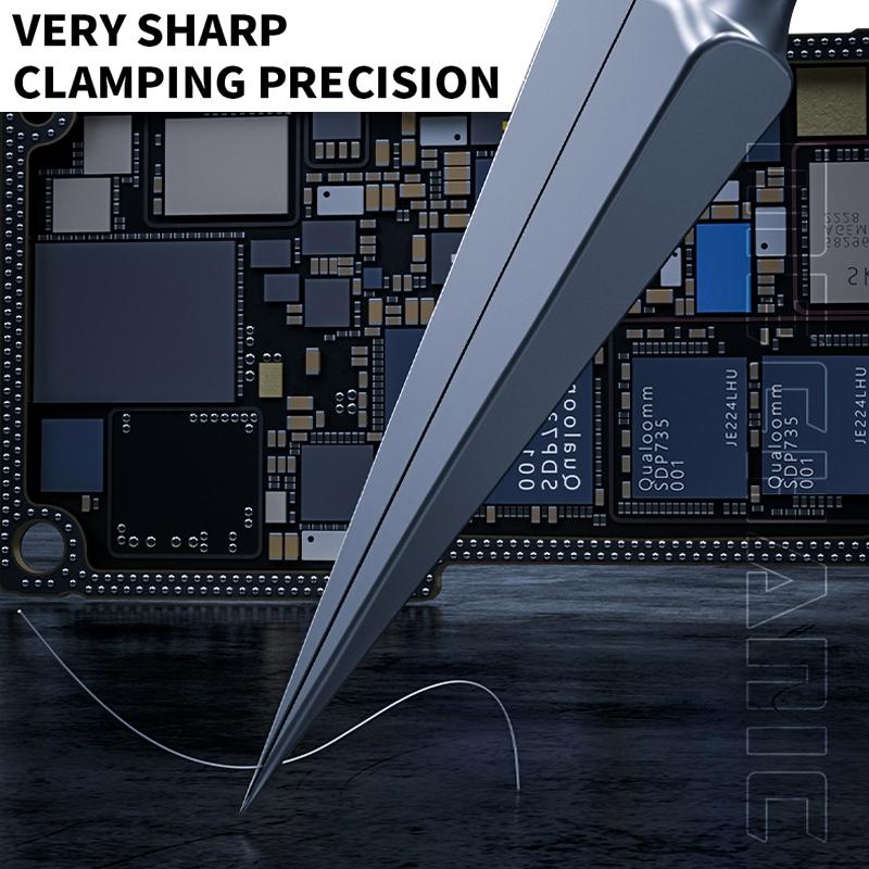 11 Non Magnetic Pointed Tweezers For Electronics Maintenance And Repair