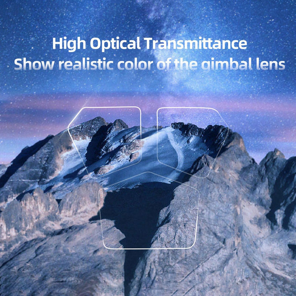 2 Pack Tempered Glass Film For Dji Mavic 3 Pro High Definition Protection