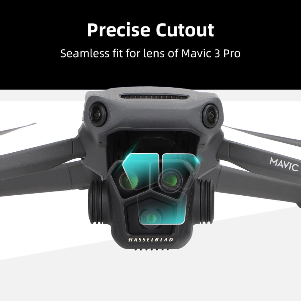 2 Pack Tempered Glass Film For Dji Mavic 3 Pro High Definition Protection