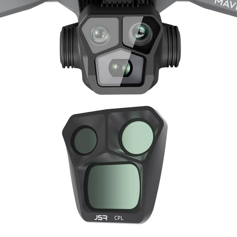 Three Professional Circular Polarising Lens Filters For Dji Mavic 3