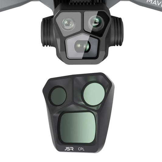 Three Professional Circular Polarising Lens Filters For Dji Mavic 3
