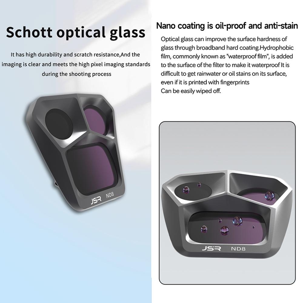 8 In 1 Dji Mavic 3 Pro Lens Filter Set Neutral Density And Star Filters