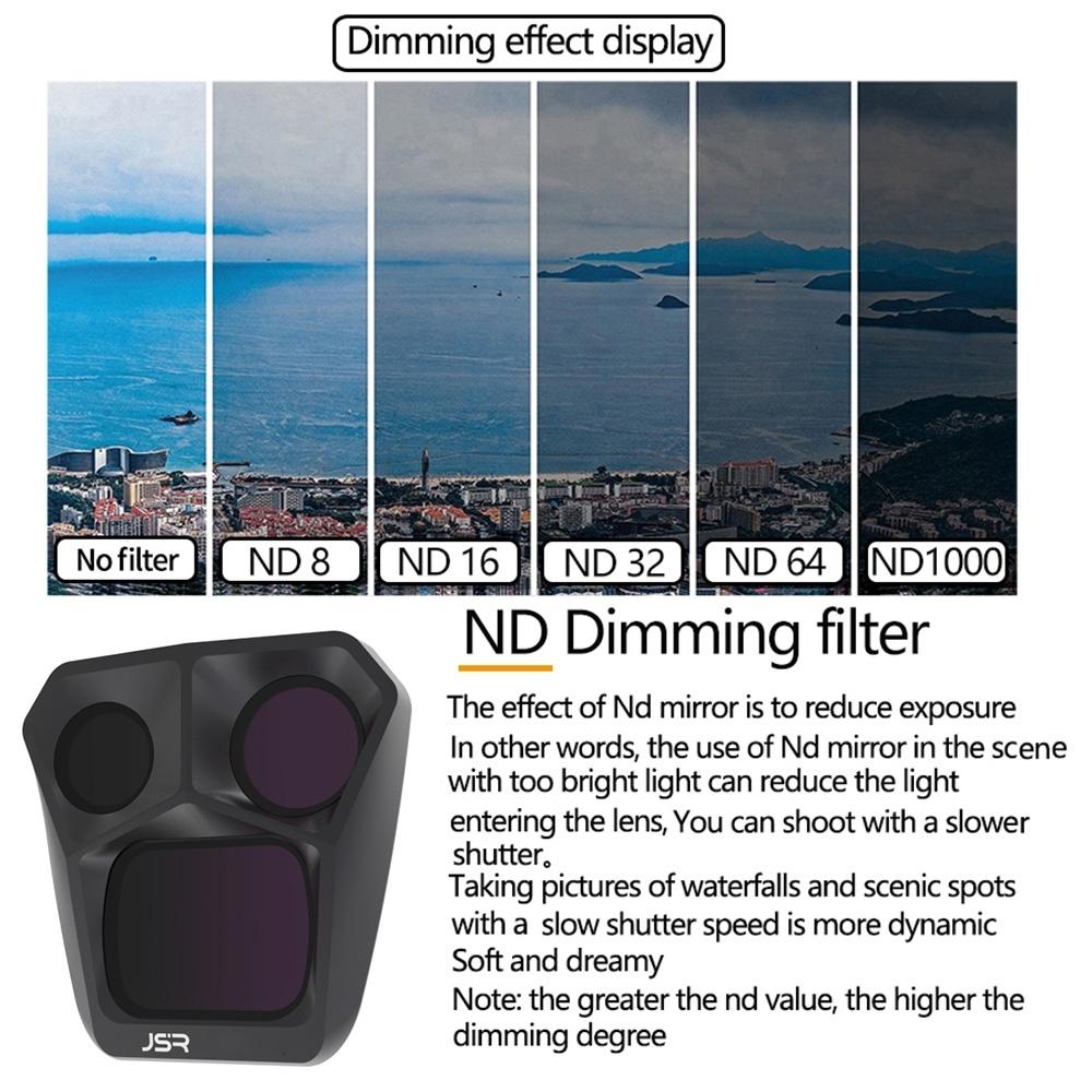 6 In 1 Lens Filter Set For Dji Mavic 3 Pro Multi Layer Optical Glass Filters