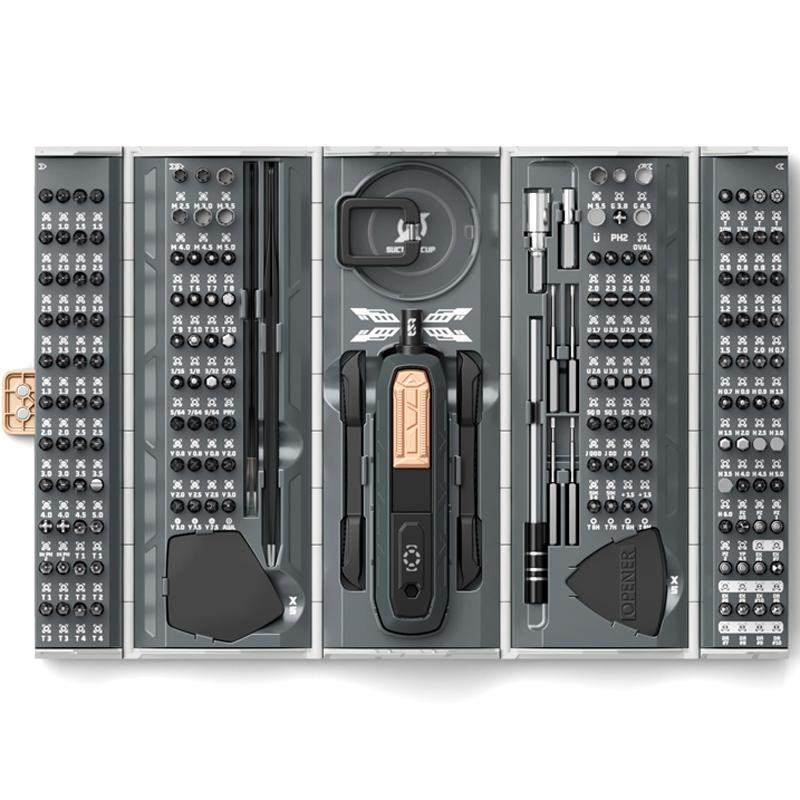 186 Piece Precision Screwdriver Set For Comprehensive Tool Kit Applications