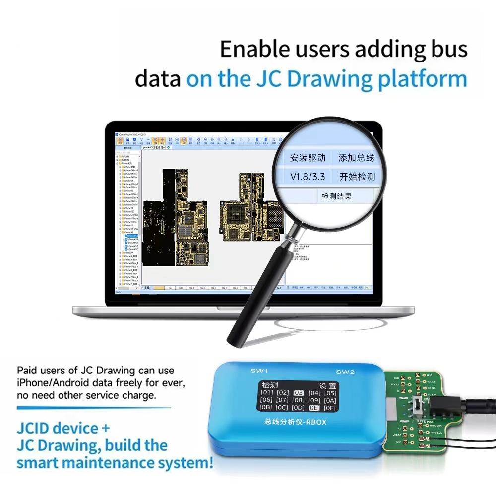 Smartphone Bus Analyzer For Signal Fault Detection And Rapid Component Identification