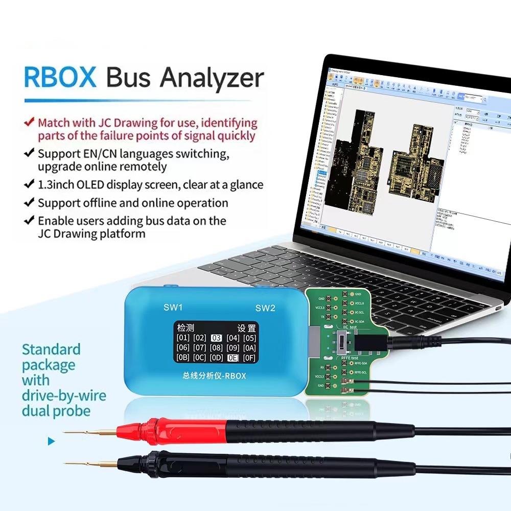 Smartphone Bus Analyzer For Signal Fault Detection And Rapid Component Identification