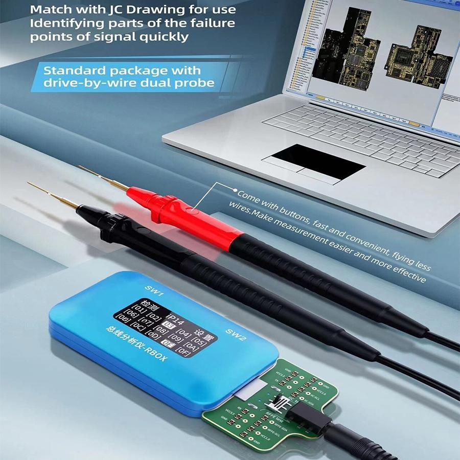 Smartphone Bus Analyzer For Signal Fault Detection And Rapid Component Identification