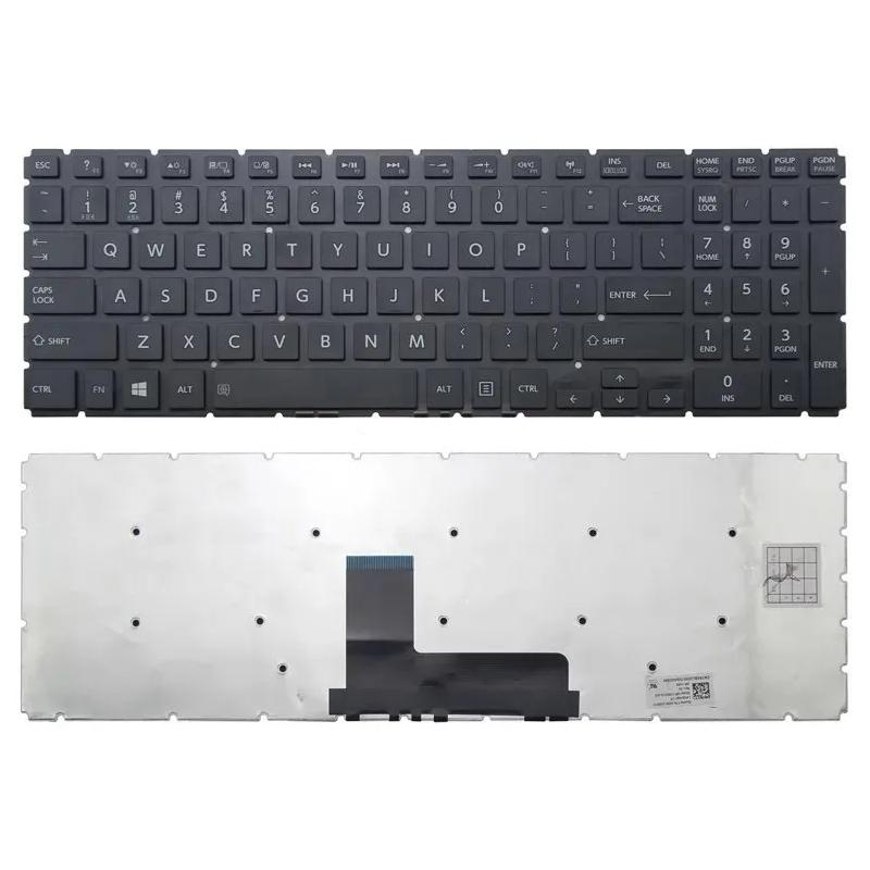 Toshiba Satellite L50 B L50d Us Keyboard With Number Pad Replacement Component