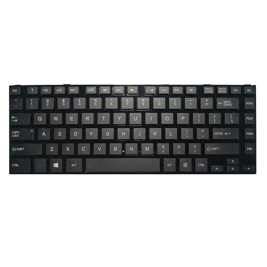 Toshiba L840 L800 Replacement Keyboard With Frame Black For Computers