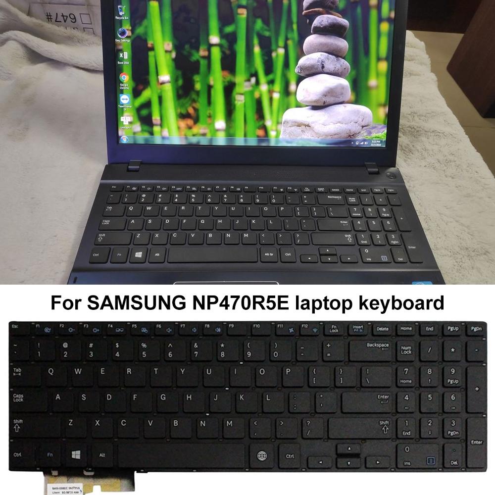 For Samsung Laptop Keyboard Np470r5e And Np370r5e Replacement Component