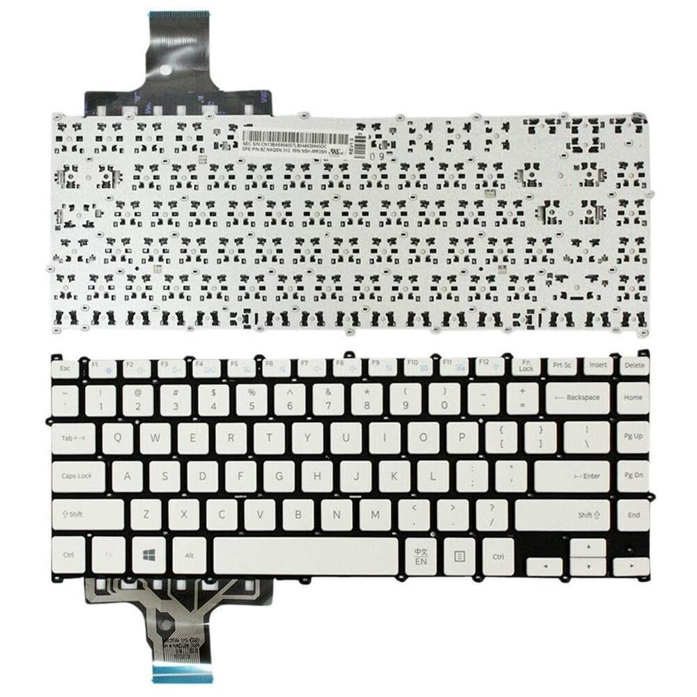 Samsung English Enter Key Laptop Keyboard For Np 110S1j Replacement Component