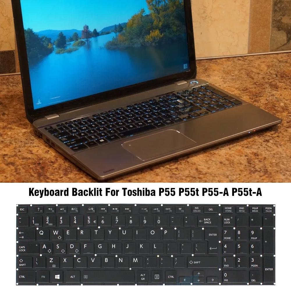 Toshiba P55 A Laptop Backlight Keyboard Compatible With And P55t Models