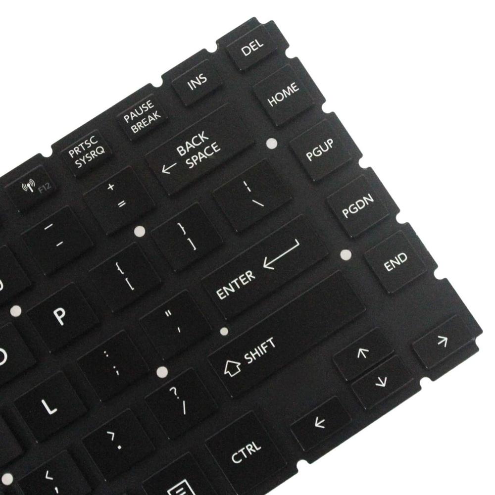 Toshiba L40 B L40d L45 Us Laptop Backlight Keyboard Replacement Part