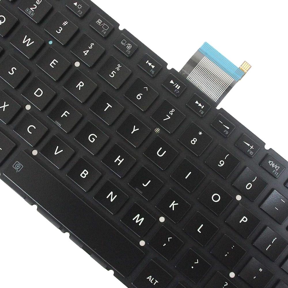 Toshiba L40 B L40d L45 Us Laptop Backlight Keyboard Replacement Part