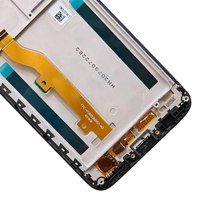 Full Lcd Screen Assembly For Alcatel 1X 2018 With Frame Replacement Part