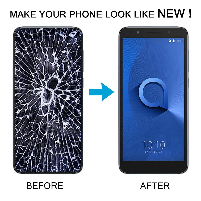 Full Lcd Screen Assembly For Alcatel 1X 2018 With Frame Replacement Part