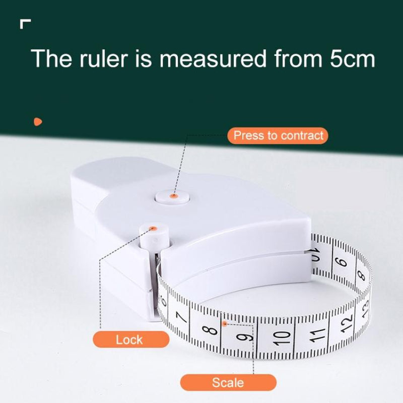 Precision Waist Measurement Ruler In Automatic Random Colour For Accurate Readings