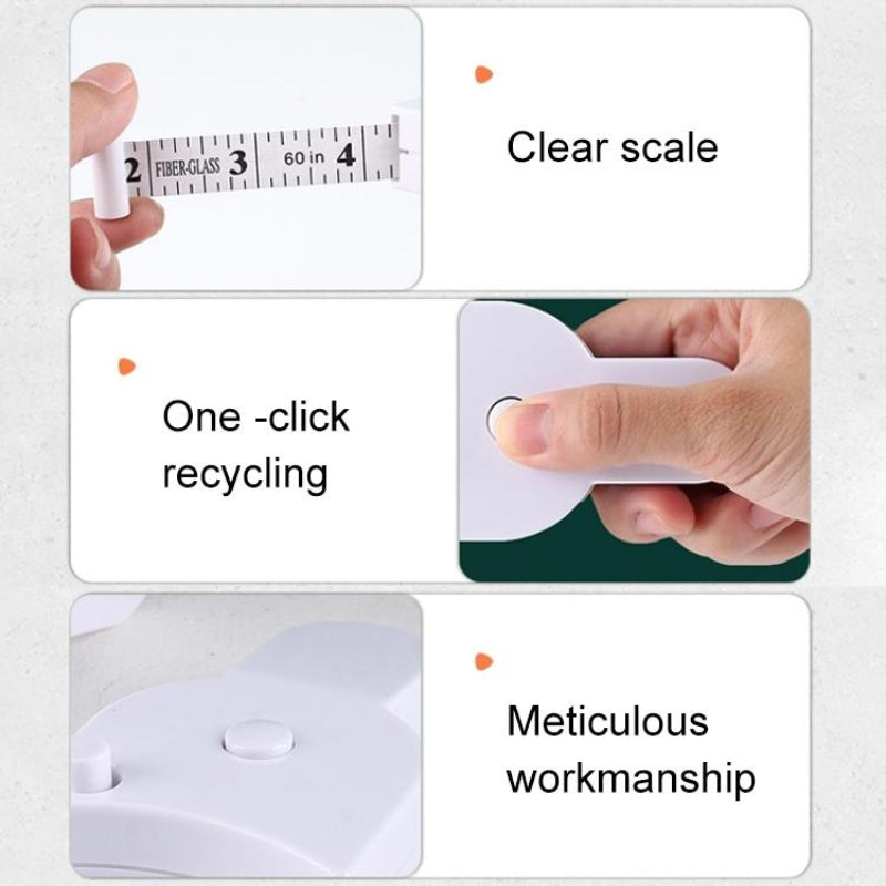 Precision Waist Measurement Ruler In Automatic Random Colour For Accurate Readings