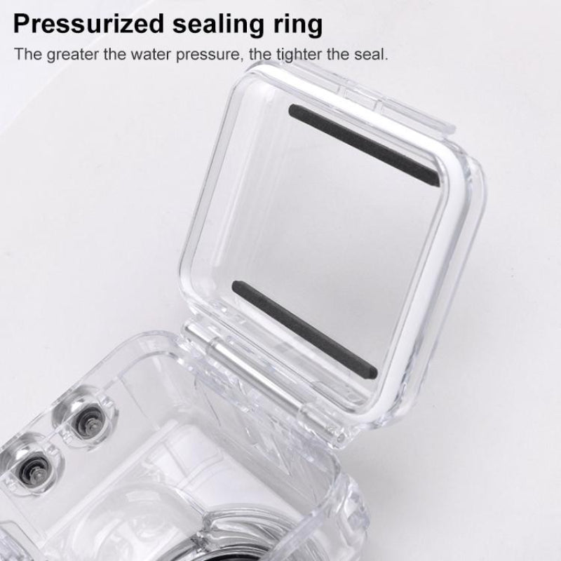 Waterproof Housing For Insta360 Go Underwater Case With Touch Screen Back Cover