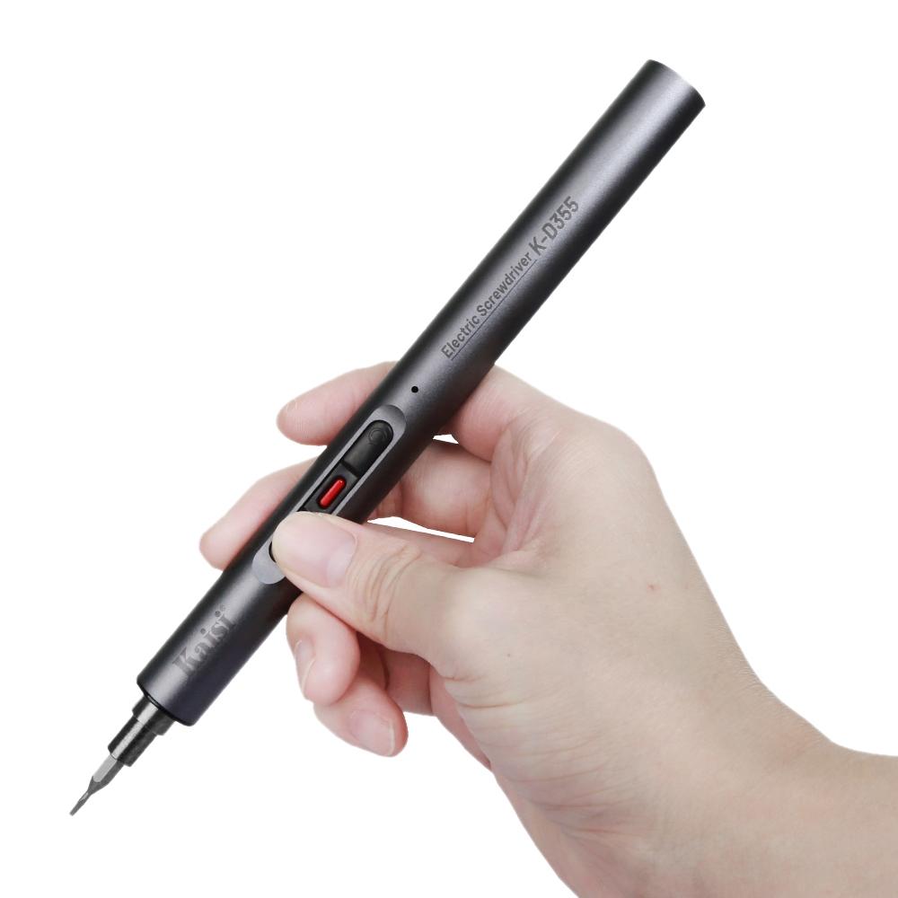 55 In 1 Rechargeable Electric Screwdriver Set With Magnetic Design And Led Illumination