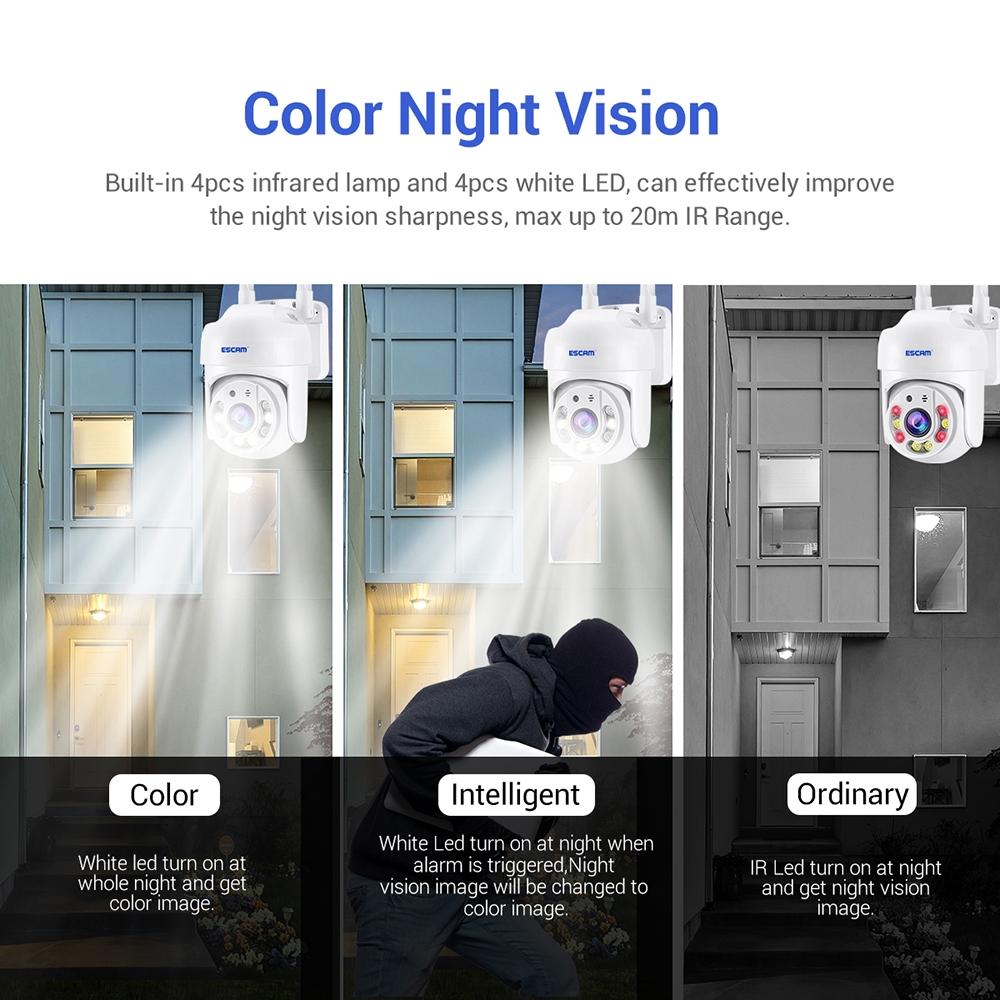 4Mp Wifi Camera With Two Way Voice Night Vision And Motion Detection