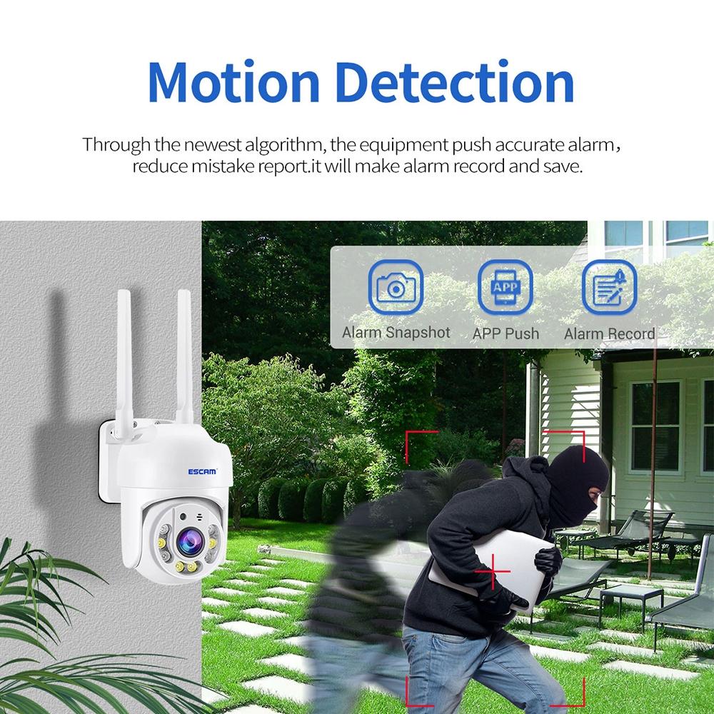 4Mp Wifi Camera With Two Way Voice Night Vision And Motion Detection
