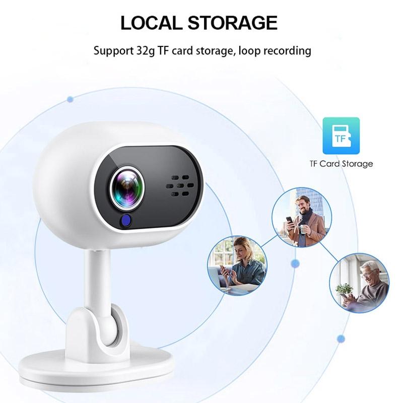 1080P High Definition Wifi Smart Surveillance Camera With Two Way Voice And Night Vision