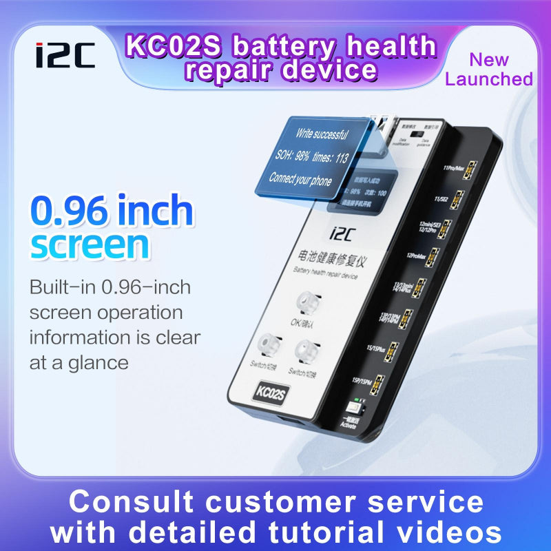 For Iphone Battery Recovery Device 11 15 Series I2c Kc02s Repair And Setup Guide