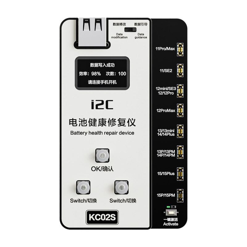 For Iphone Battery Recovery Device 11 15 Series I2c Kc02s Repair And Setup Guide