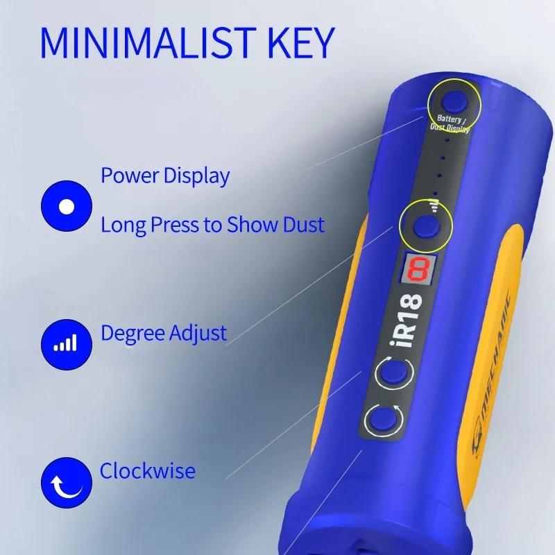 Electric Glue Remover Mechanic Ir18 With Eight Speed Settings For Efficient Use