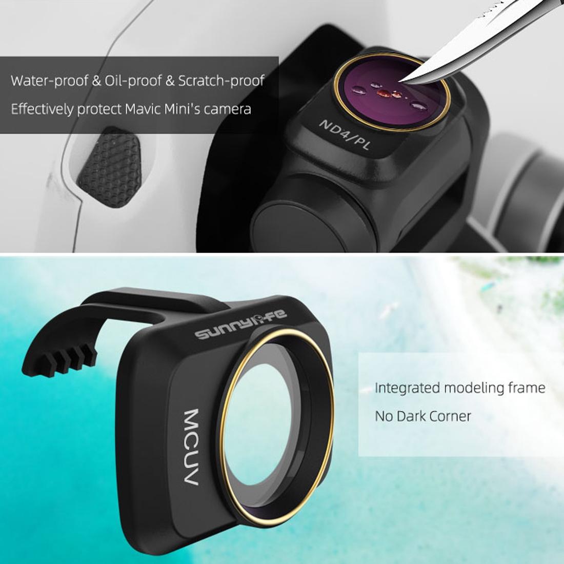 4 In 1 Drone Lens Filter For Dji Mavic Mini / 2 Mm Fi9256