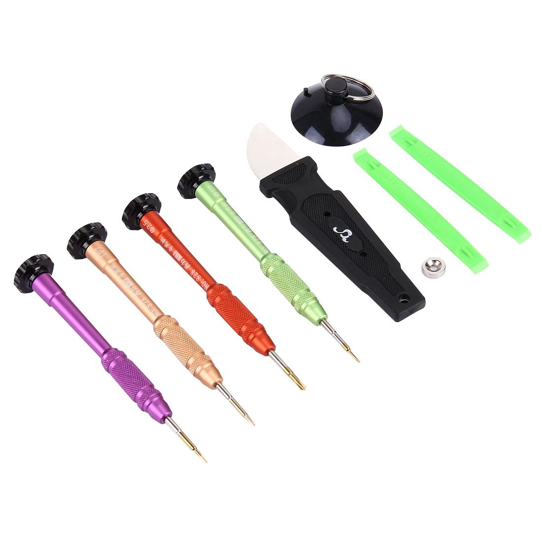Professional 9 In 1 Mobile Phone Repair Screwdriver Set For Iphone 7 And Plus