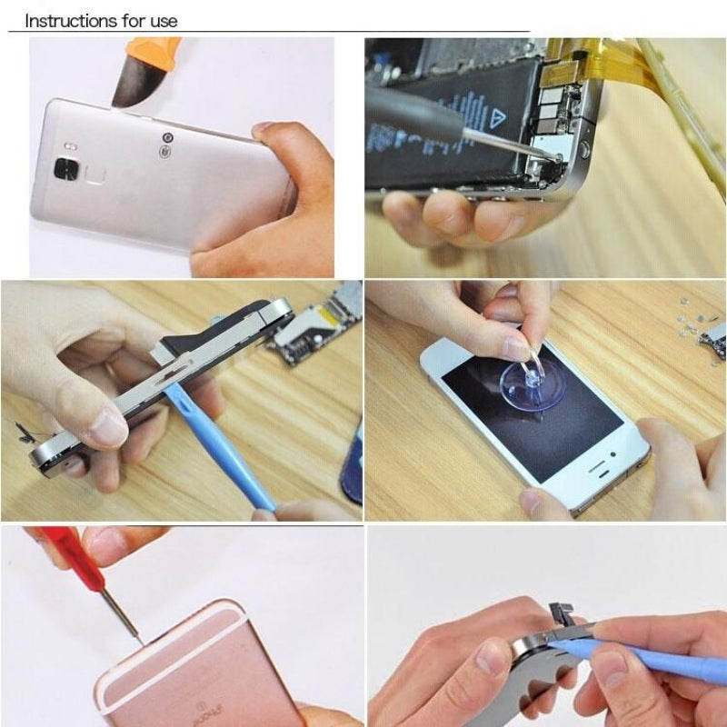 Professional 9 In 1 Mobile Phone Repair Screwdriver Set For Iphone 7 And Plus