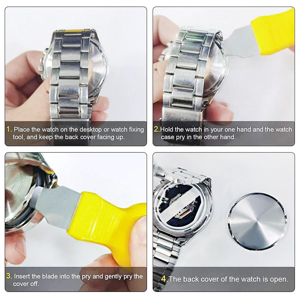 Two In One Watch Repair Tool With Case Opener And Knife