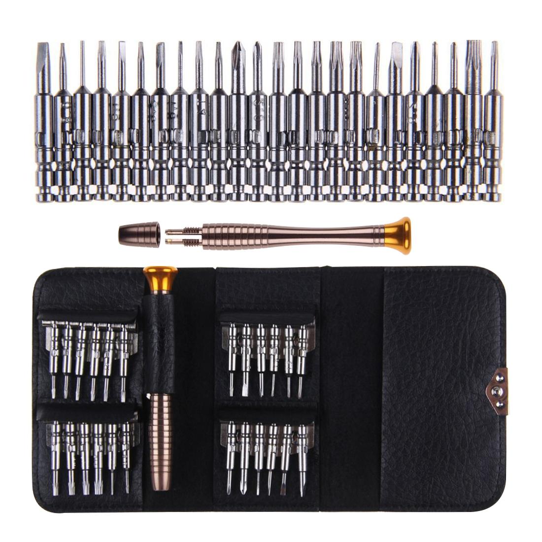 Universal 25 In 1 Screwdriver For Smartphones Cameras Laptops Watches Glasses