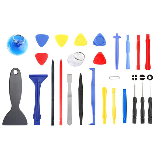 26 Piece Metal Plastic Repair Tool Kit With Crowbar And Spudger
