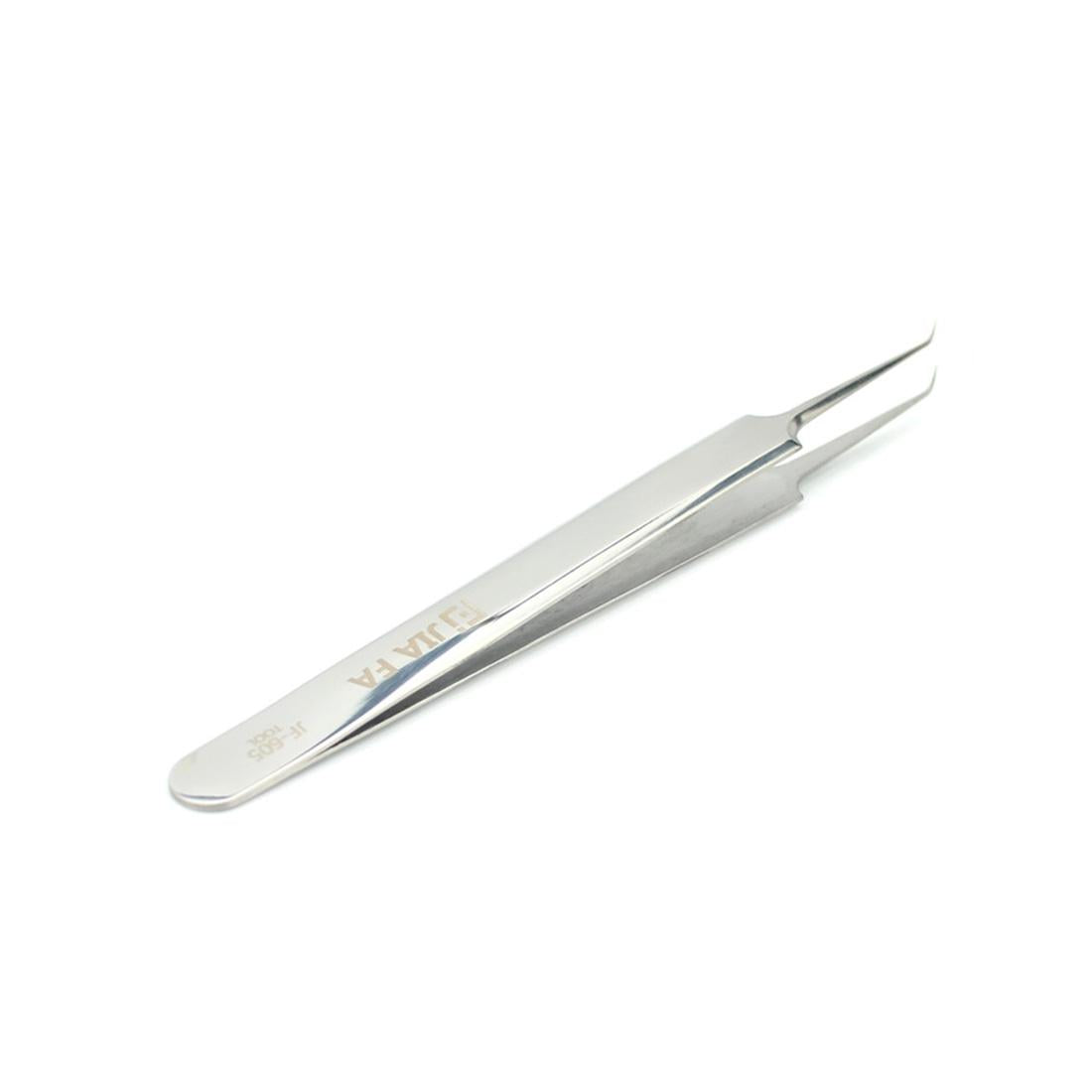 Stainless Steel Curved Tip Tweezers For Electrical And Electronic Applications