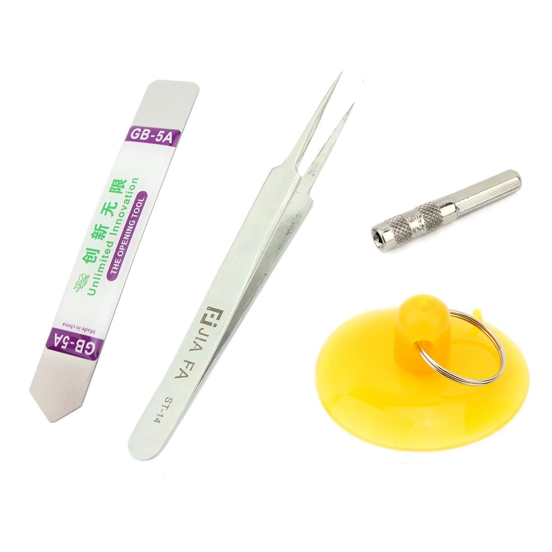 Thirteen Piece Repair Tool Set For Iphone With Durable Construction And Compact Design