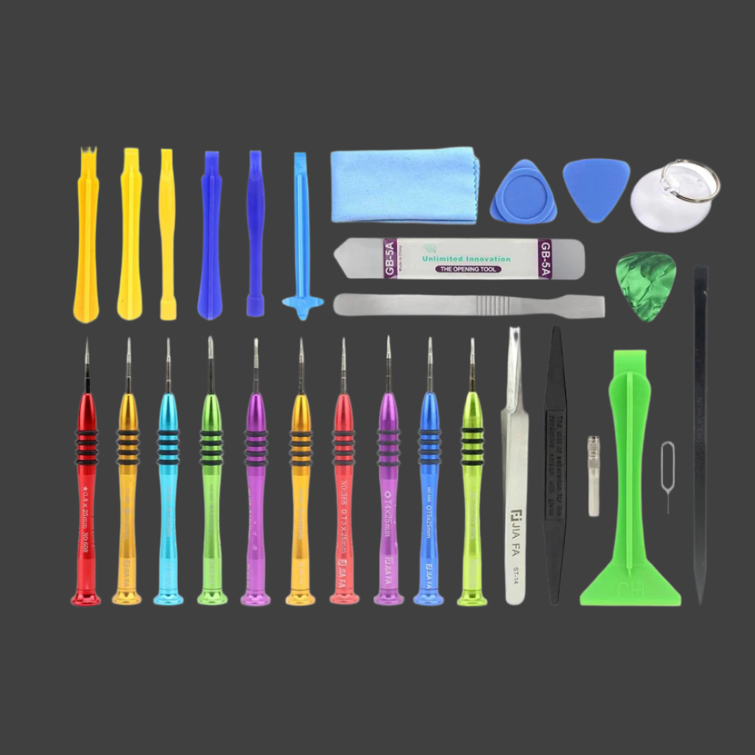 29 Piece Mobile Phone Repair Tool Kit For Electronics And Device Maintenance