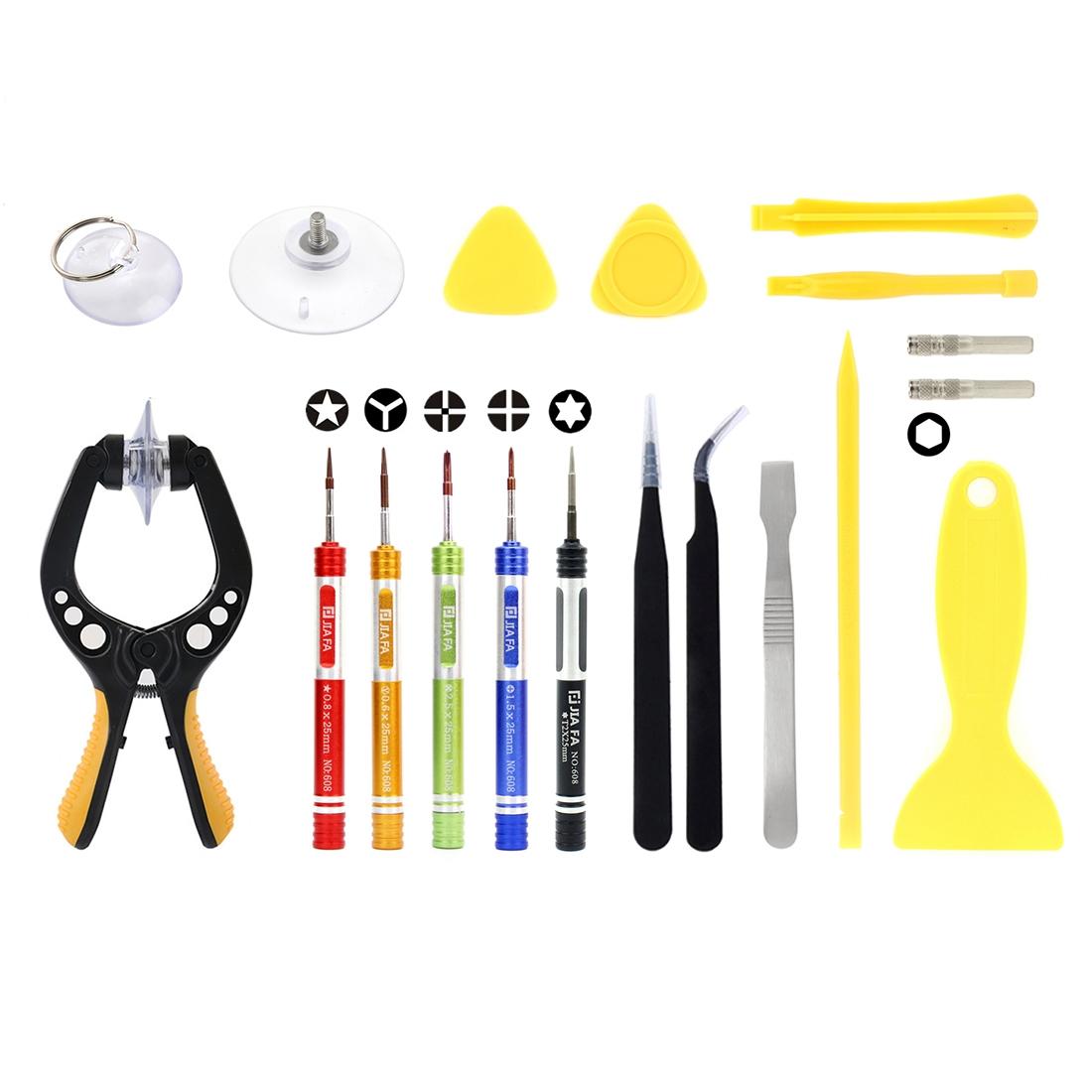 19 Piece Phone Repair Tool Set With Carrying Bag For Efficient Repairs